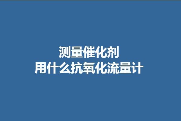 测量催化剂用什么抗氧化流量计